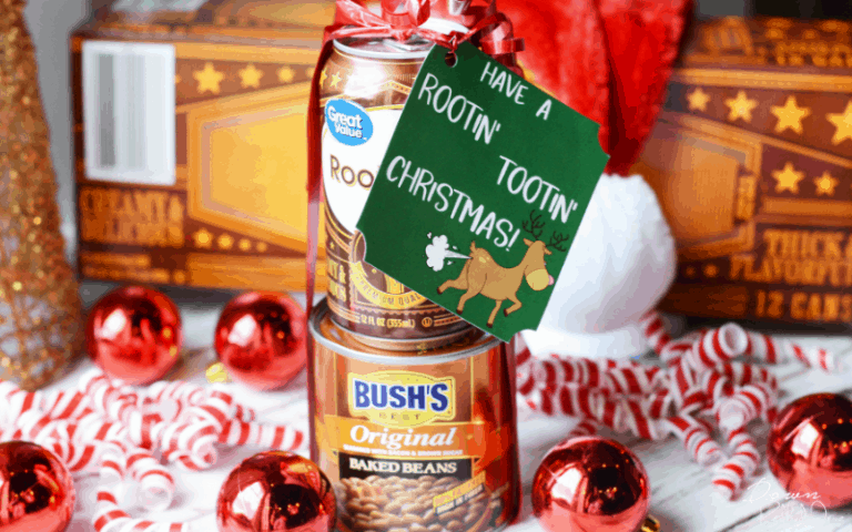 Rootin Tootin Christmas Gift | DIY Christmas Gag Gift Idea