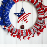 Patriotic Bandana Wreath