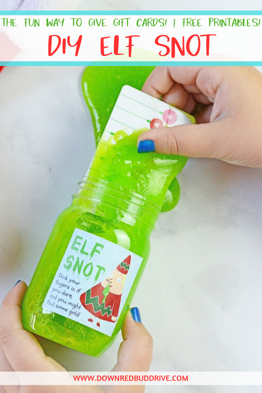Elf Snot | The most fun way to give gift cards at Christmas!