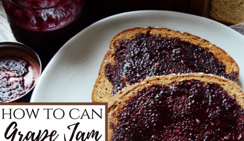 How To Can Grape Jam