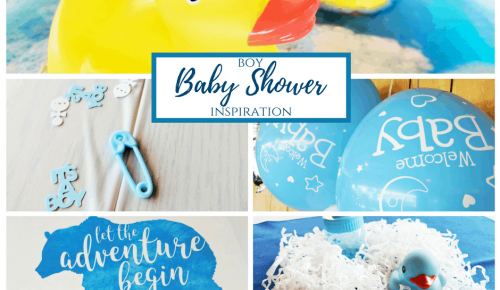 Boy Baby Shower Inspiration
