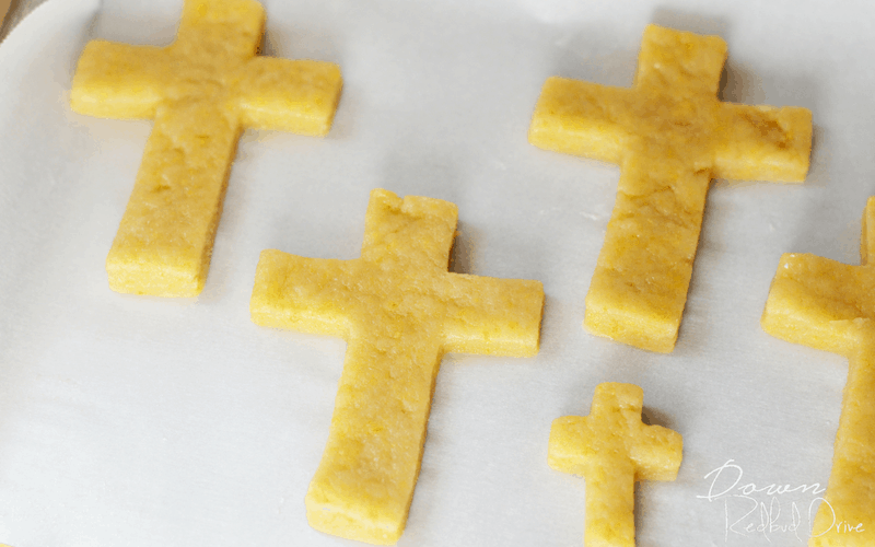 Stained Glass Cross Cookies