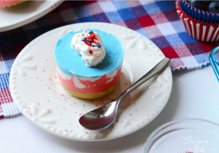 no bake patriotic cheesecake
