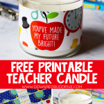 Teacher Candle Gift