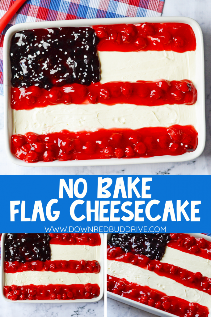 american flag cheesecake