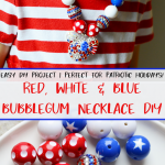patriotic bubblegum necklace pinterest