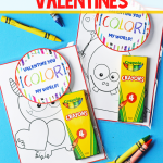 Printable Crayon Valentines