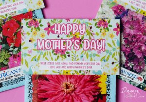 DIY Mother's Day Seed Gift | With FREE Printables! DIY Mother's Day Seed Gift | With FREE Printables!