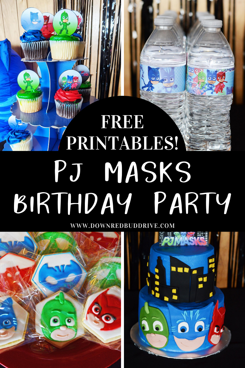 PJ Masks Birthday Party | Lots of Ideas and Free Printables!