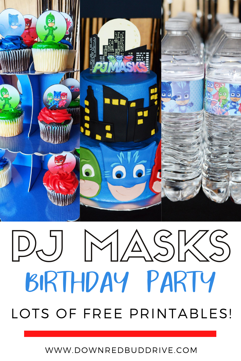 PJ Masks Birthday Party | Lots of Ideas and Free Printables!