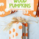 DIY Wood Pumpkins