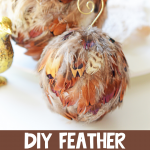 Feather Ornament DIY