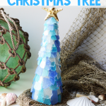 Sea Glass Christmas Tree DIY