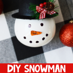 Snowman Ornament DIY