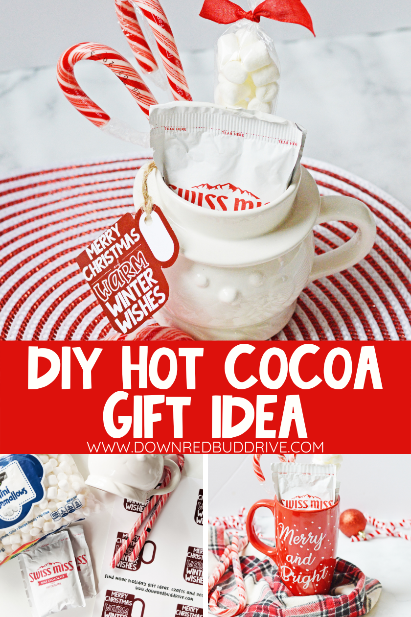 DIY Hot Cocoa Gift Idea | Free printable gift tags too!