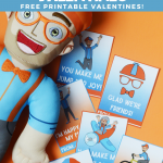 Printable Blippi Valentines