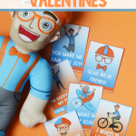 Printable Blippi Valentines