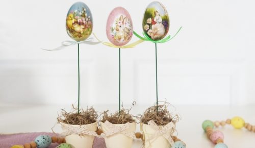 DIY Easter Egg Topiary featured image