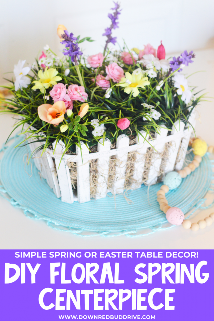 DIY Spring Floral Centerpiece