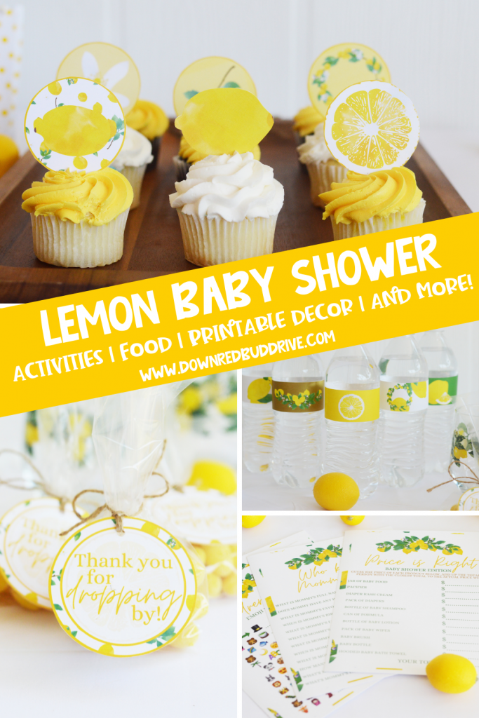 DIY Lemon Baby Shower