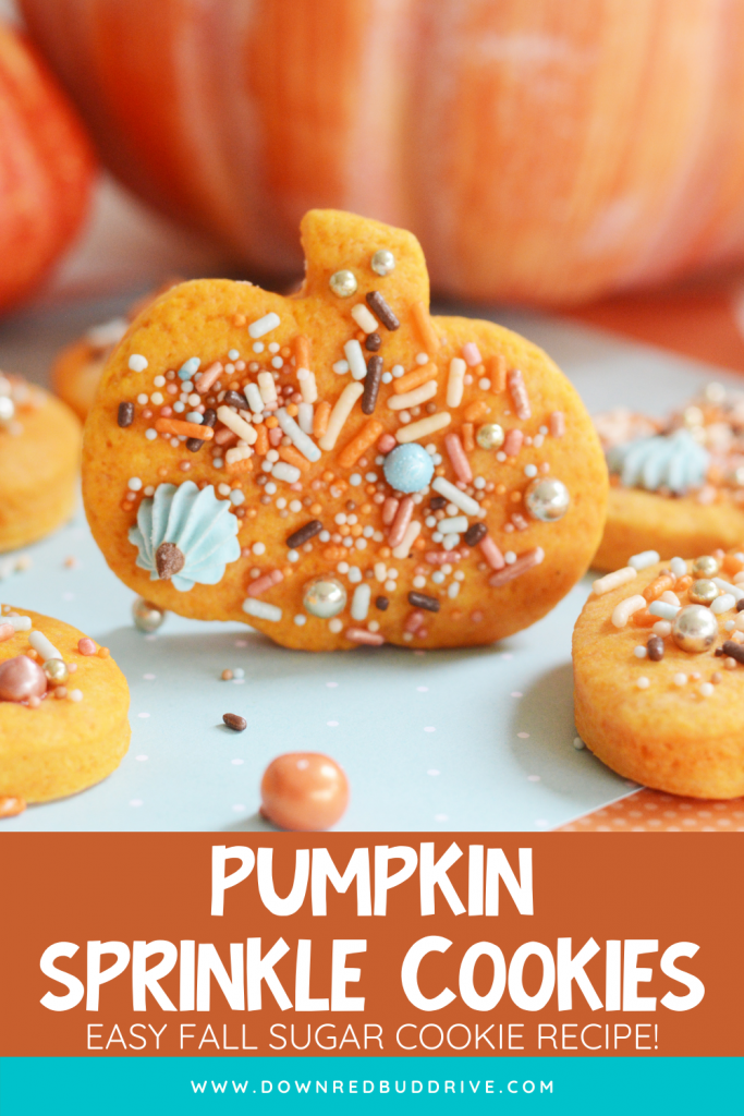 Pumpkin Sprinkle Cookies