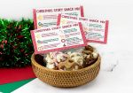 Christmas Story Snack Mix | Free printable toppers!