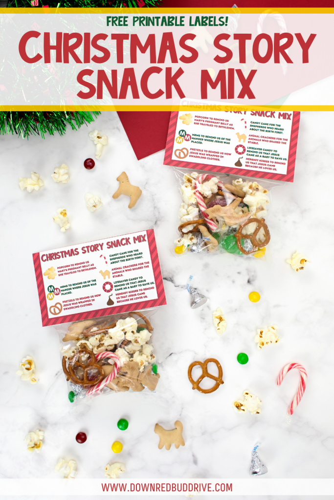 Christmas Story snack mix pin 2 - Down Redbud Drive