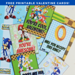 Free Printable Sonic Valentines