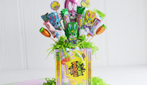 DIY Easter Candy Bouquet