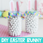 DIY Easter bunny candy jars
