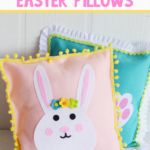 DIY No-Sew Easter Pillows