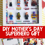 DIY Mother's Day Superhero Shadowbox