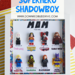 DIY Mother's Day Superhero Shadowbox