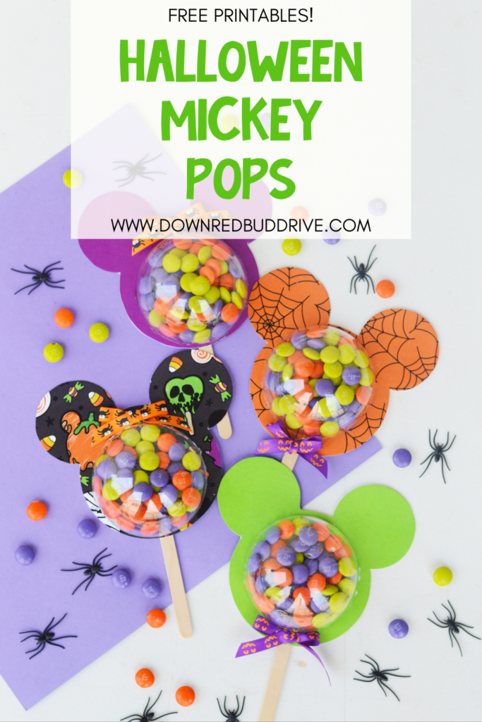 Halloween Mickey & Minnie Pops