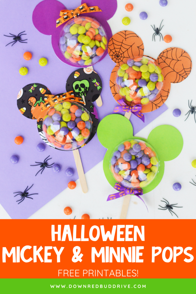 Halloween Mickey & Minnie Pops