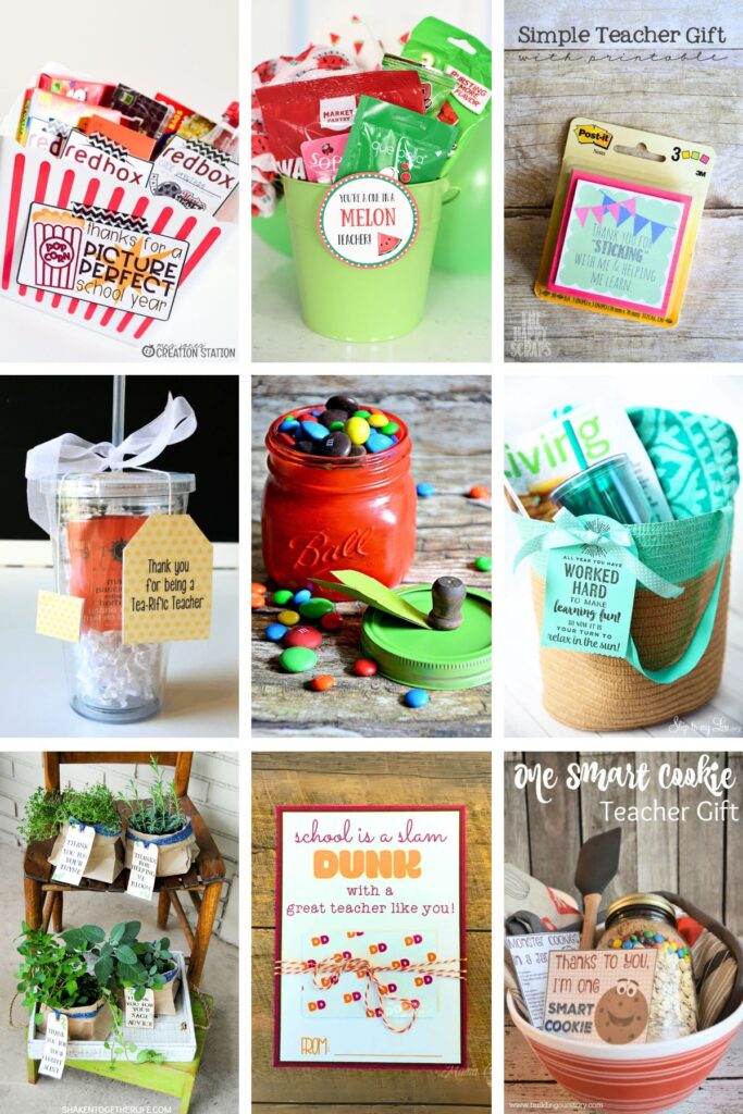 21 DIY Teacher Gift Ideas ($5 & Up!)