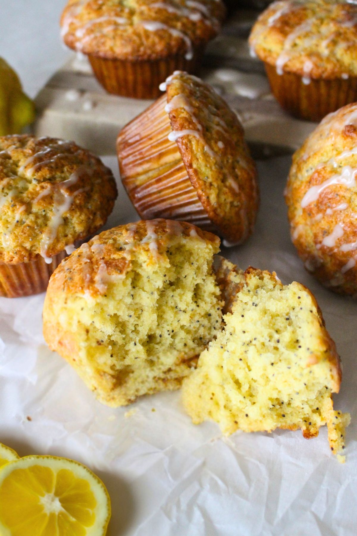 lemon poppy seed muffins 