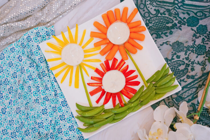 Image for Veggie Flower Tray