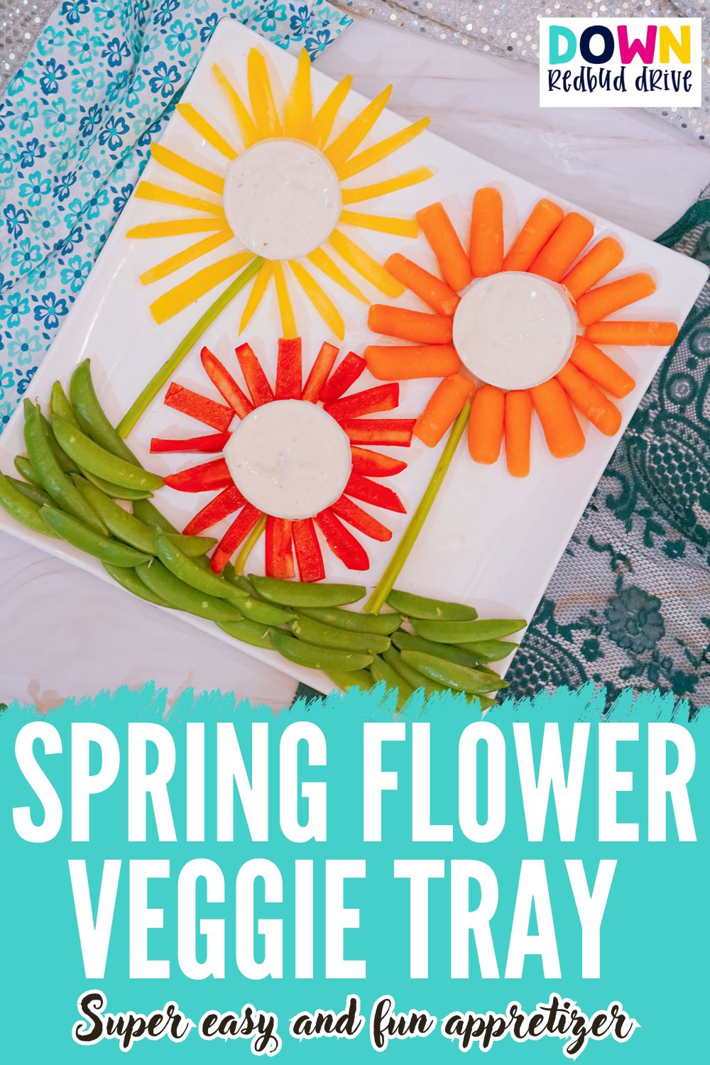 veggie flower tray