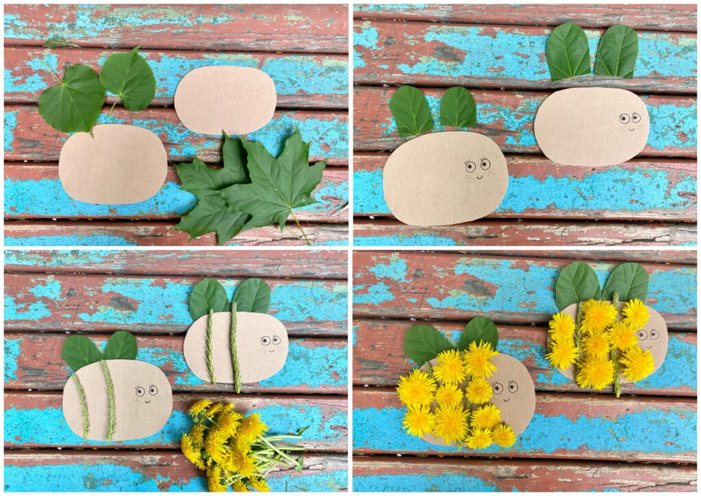step by step nature bees 