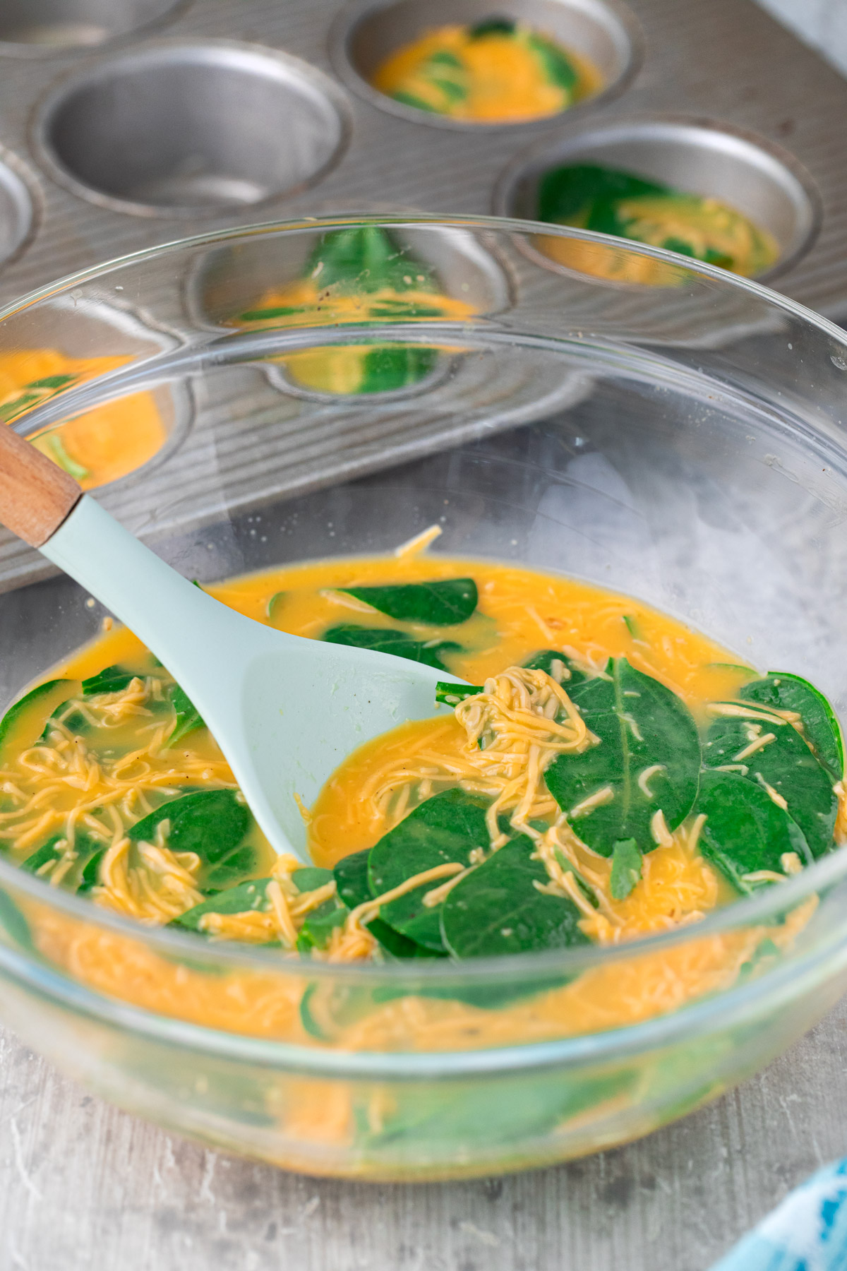 egg bites mixture 