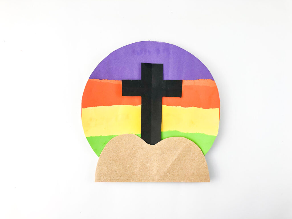easter cross craft for kids
