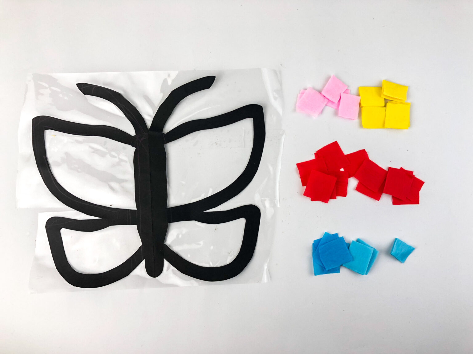 Butterfly Suncatcher Craft for Kids - Down Redbud Drive