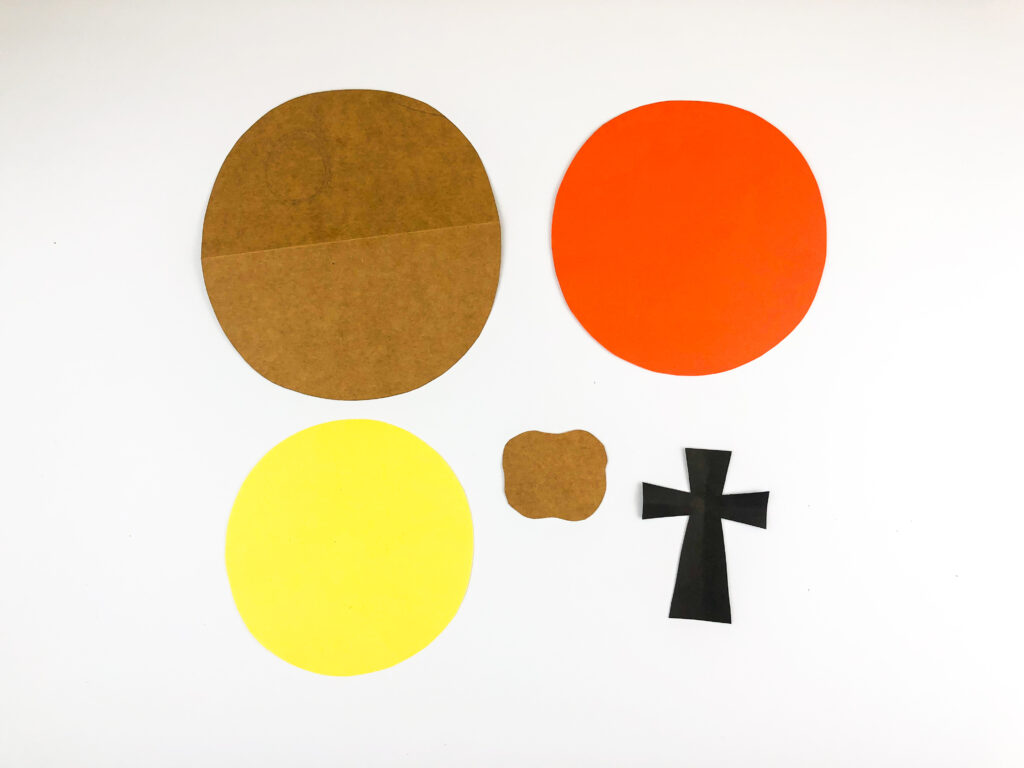 easter craft template pieces