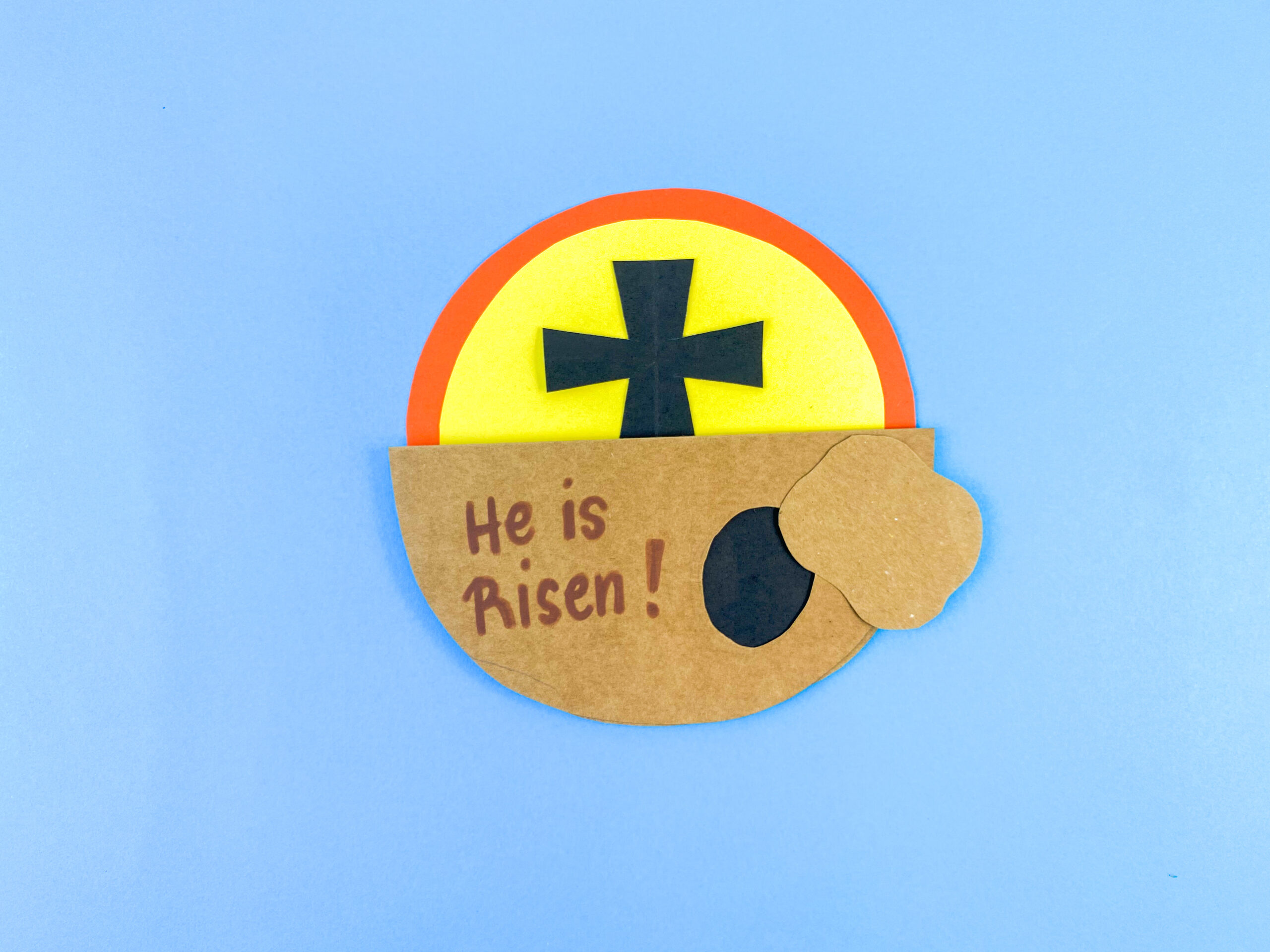 he is risen easter craft