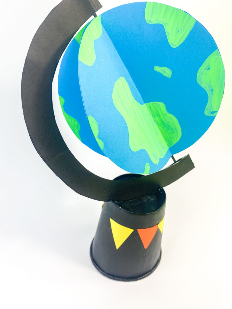 3d spinning globe craft 