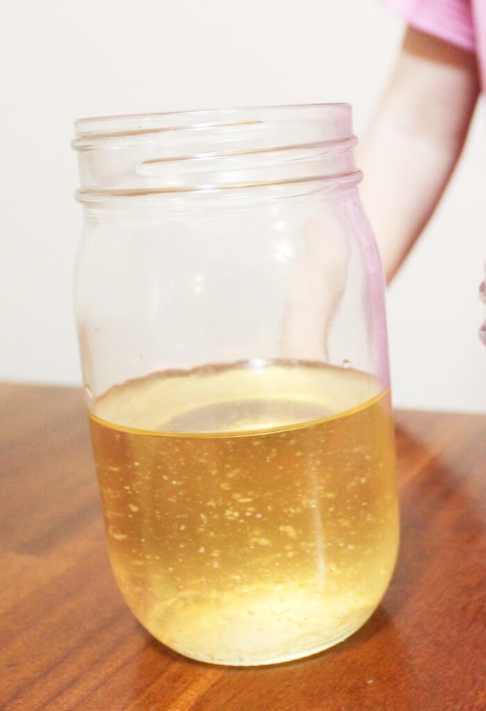jar of oil 