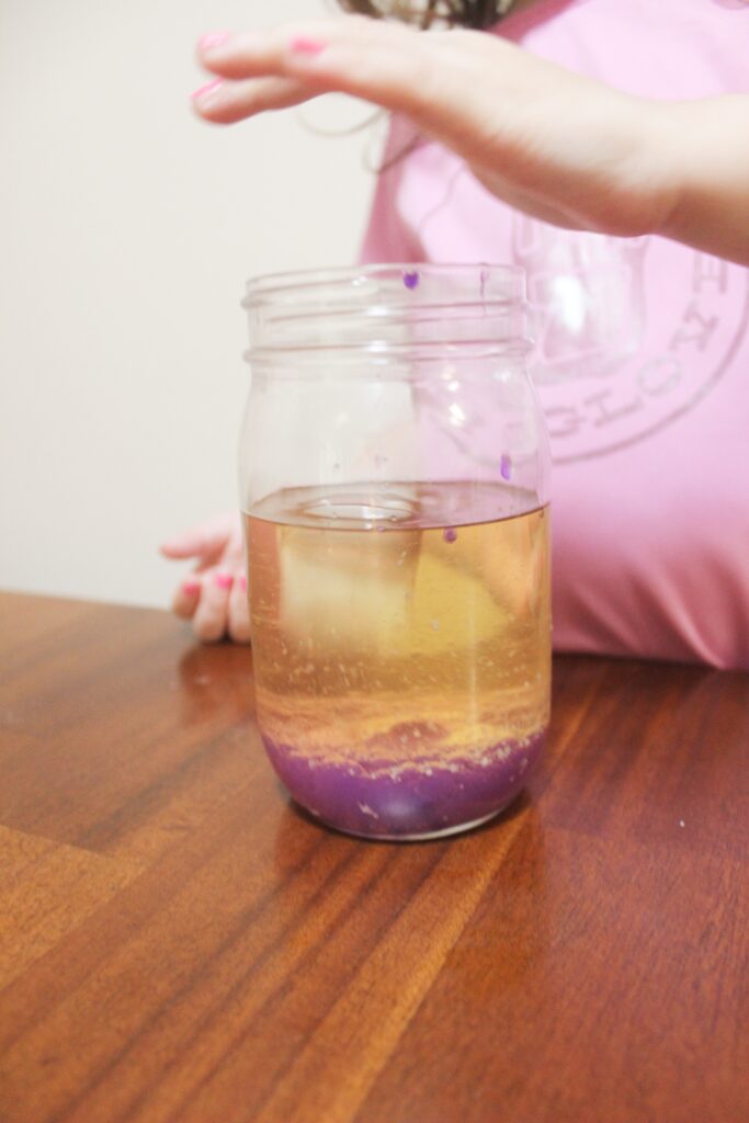diy lava lamp experiment 