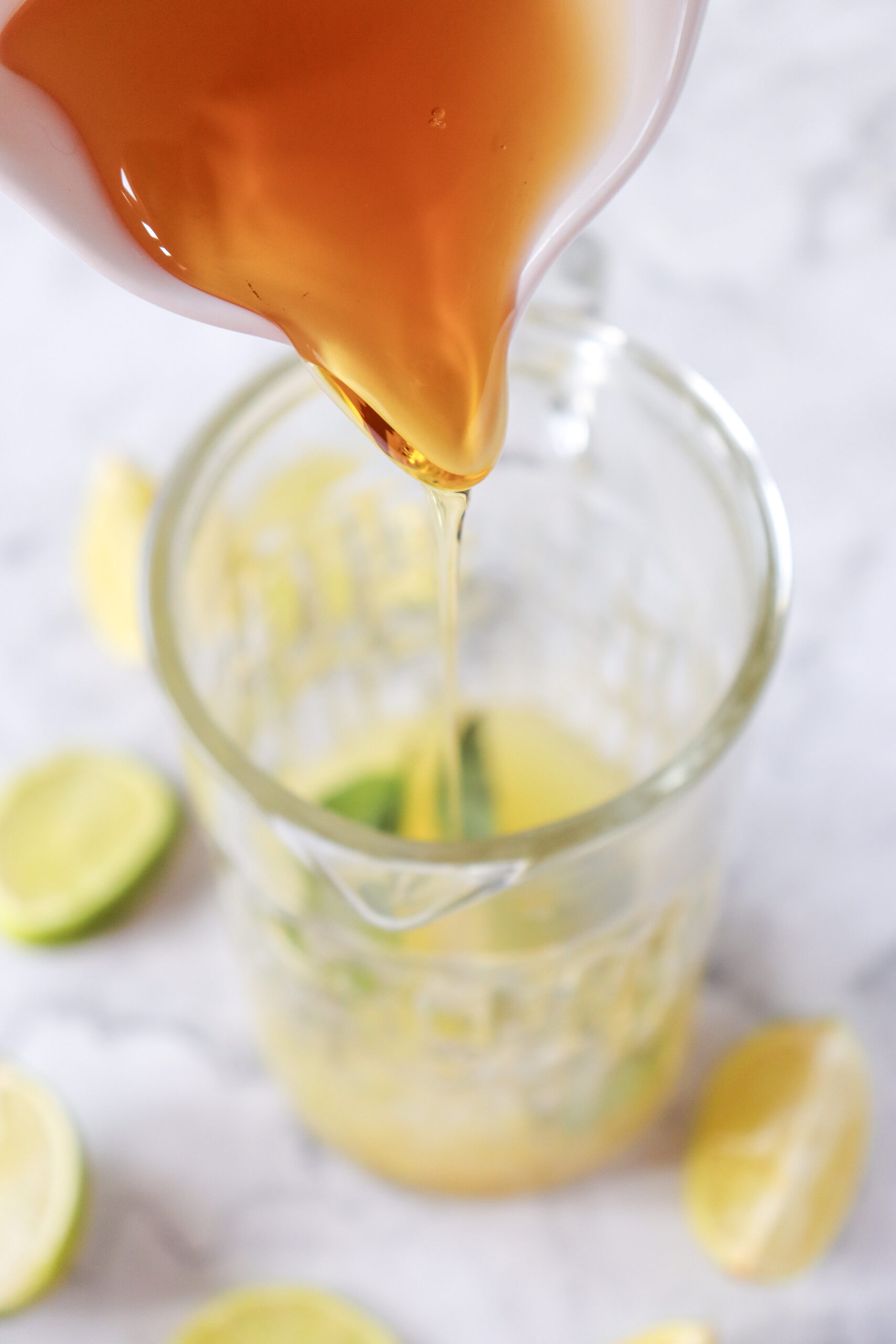 how to make a mojito adding agave nectar