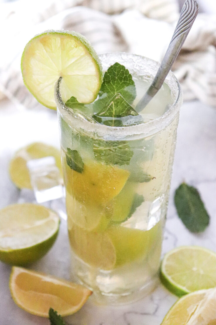 Classic Virgin Mojito Cocktail